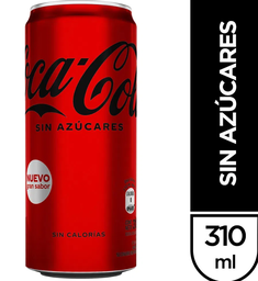 Coca Cola Lata S/Azúcar 354 cc