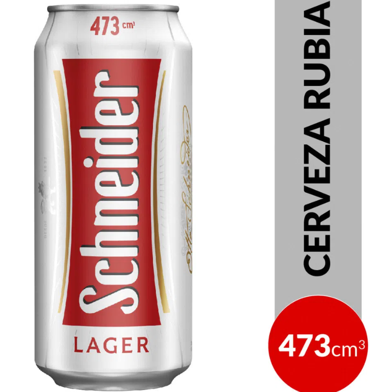 Cerveza Schneinder 473 cc