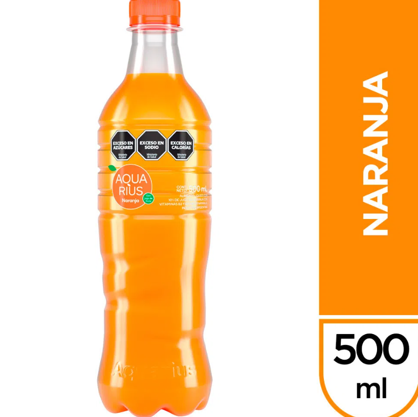 Aquarius Naranja 500 cc